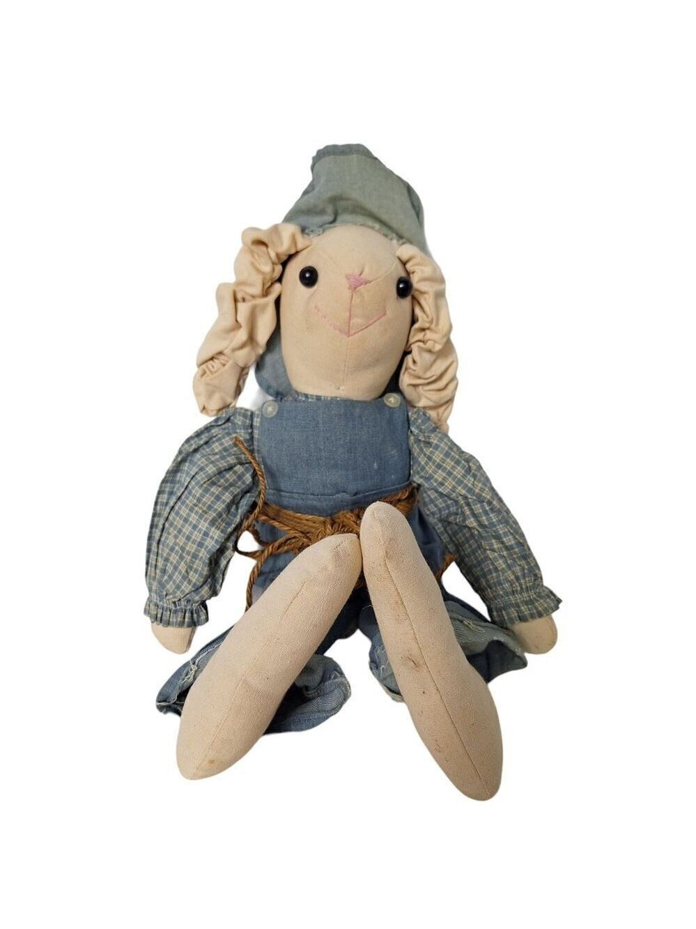 Handmade Easter Bunny Rabbit Plush Doll 18 Inch